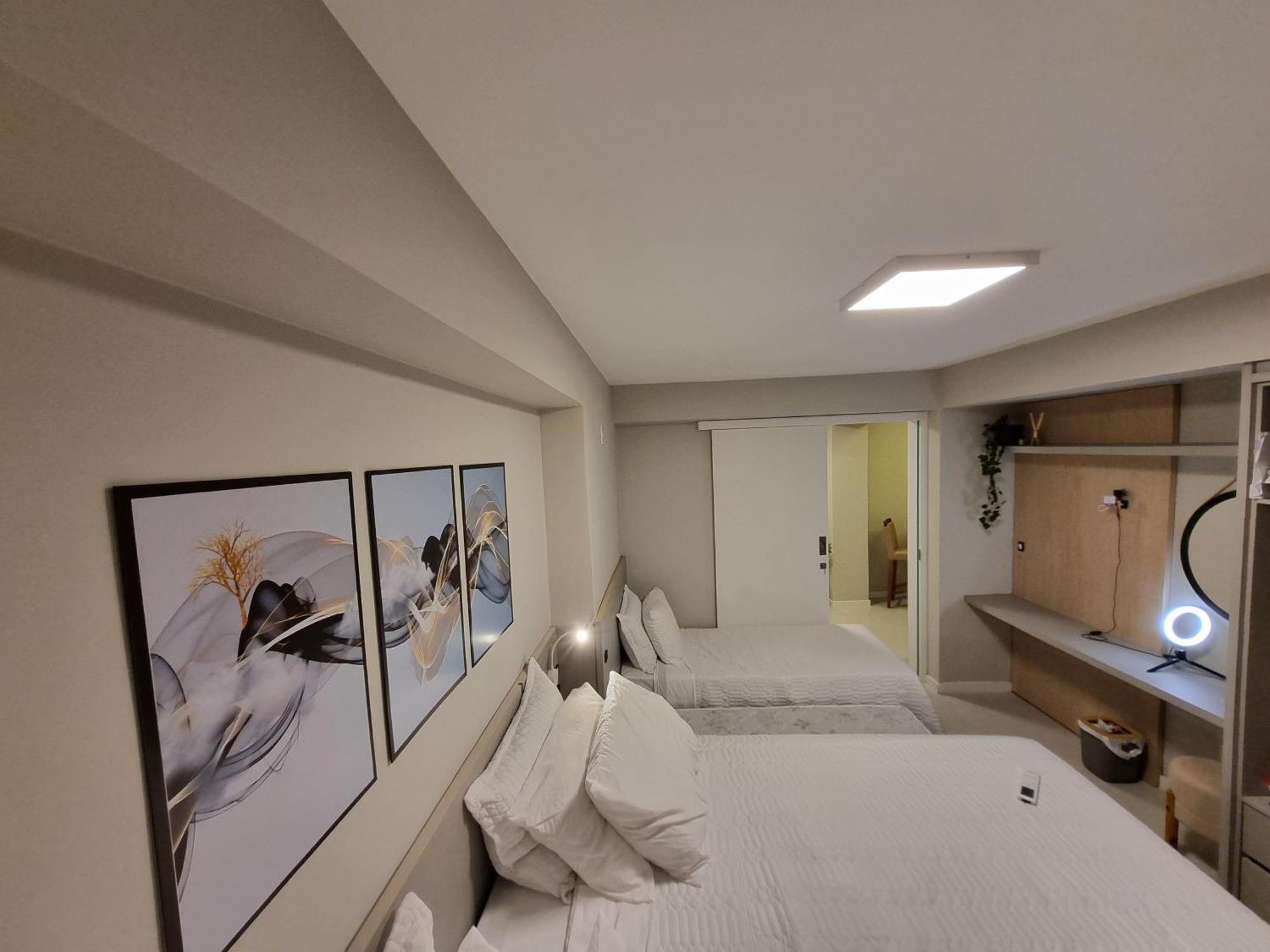 Апартаменты Luxo Quadra Mar Balneario Балнеариу-Камбориу Экстерьер фото